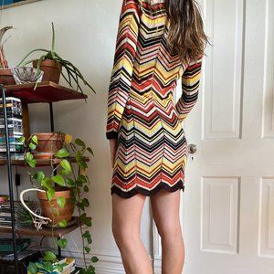 Vintage Boho Colorful Dress